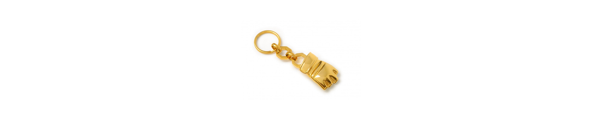 MMA Gloves Keychain in Gold and Silver – Lucktagon x Kristof Midoux Creations